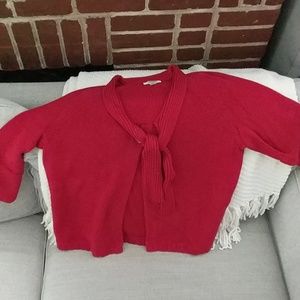 Talbots Woman red sweater